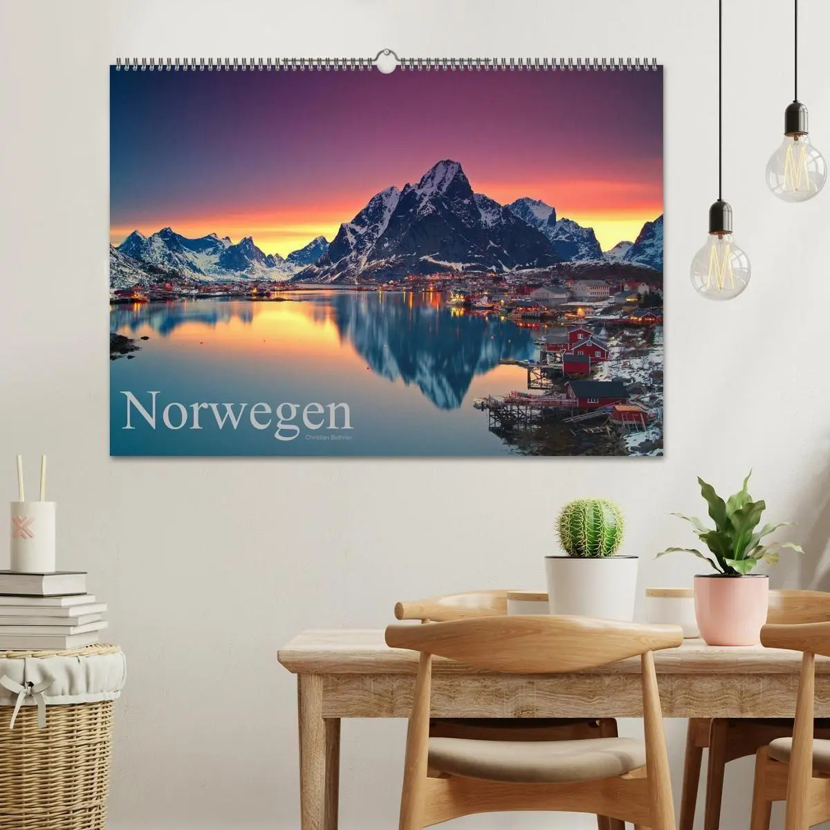 Bild: 9783594212363 | Norwegen (Wandkalender 2027 DIN A2 quer), CALVENDO Monatskalender