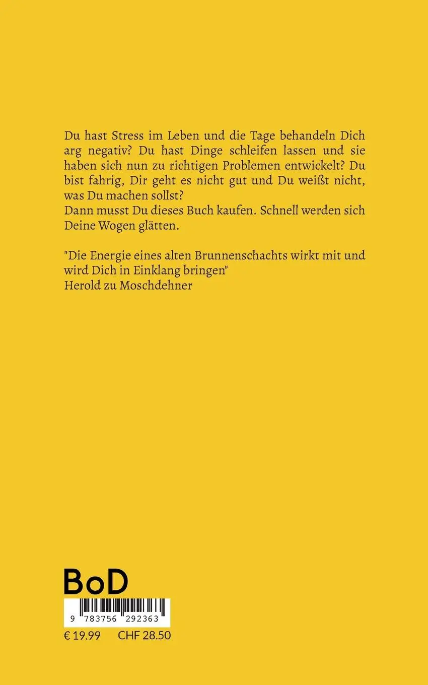Rückseite: 9783756292363 | Problemlösebuch für jede Notlage | Funktioniert zuverlässig | Buch