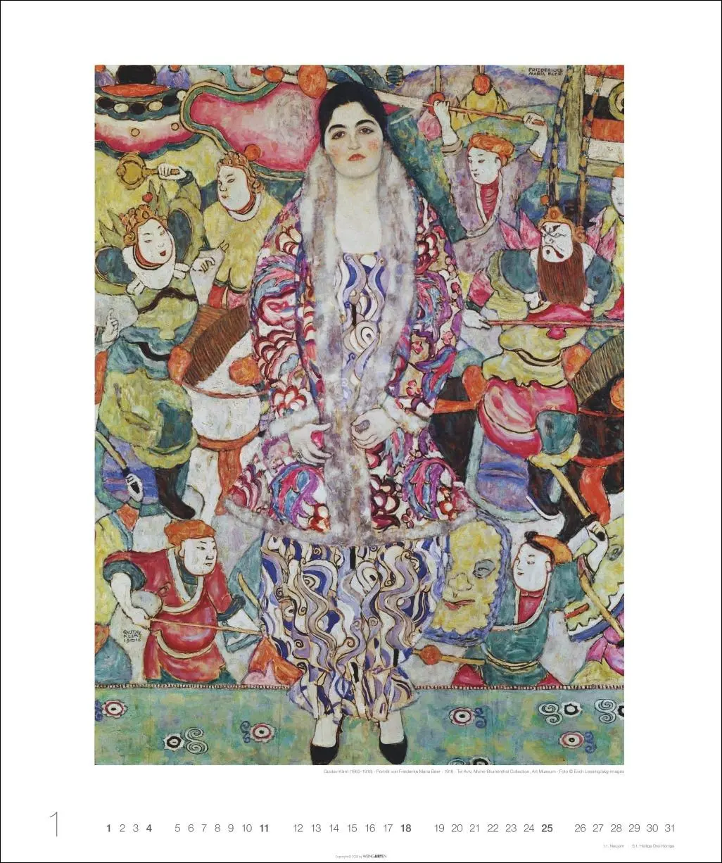 Bild: 9783839902363 | Gustav Klimt Edition Kalender 2026 | Gustav Klimt | Kalender | 14 S.