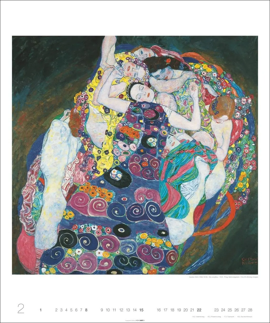 Bild: 9783839902363 | Gustav Klimt Edition Kalender 2026 | Gustav Klimt | Kalender | 14 S.