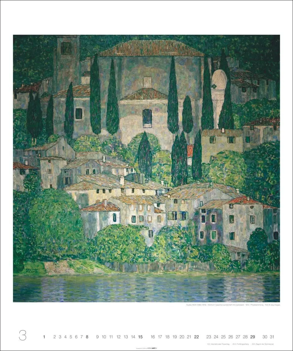 Bild: 9783839902363 | Gustav Klimt Edition Kalender 2026 | Gustav Klimt | Kalender | 14 S.