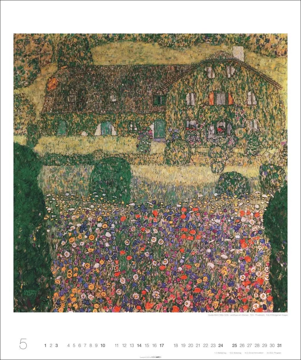 Bild: 9783839902363 | Gustav Klimt Edition Kalender 2026 | Gustav Klimt | Kalender | 14 S.