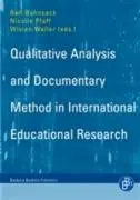Cover: 9783866492363 | Qualitative Analysis and Documentary Method in International...