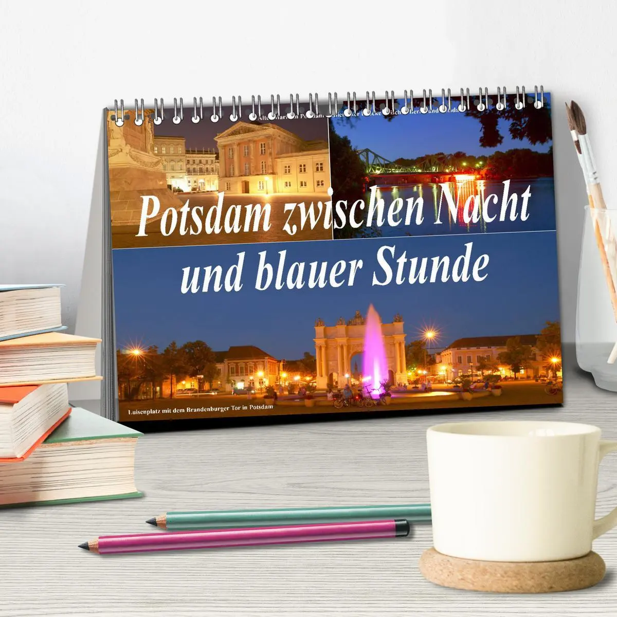 Bild: 9783457682463 | Potsdam zwischen Nacht und blauer Stunde (Tischkalender 2026 DIN A5...
