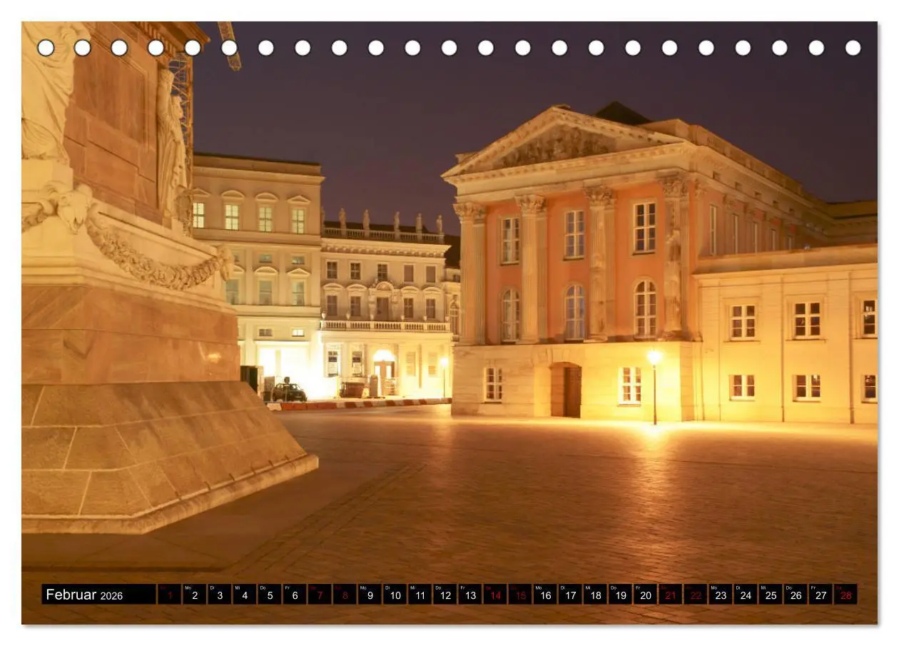 Bild: 9783457682463 | Potsdam zwischen Nacht und blauer Stunde (Tischkalender 2026 DIN A5...