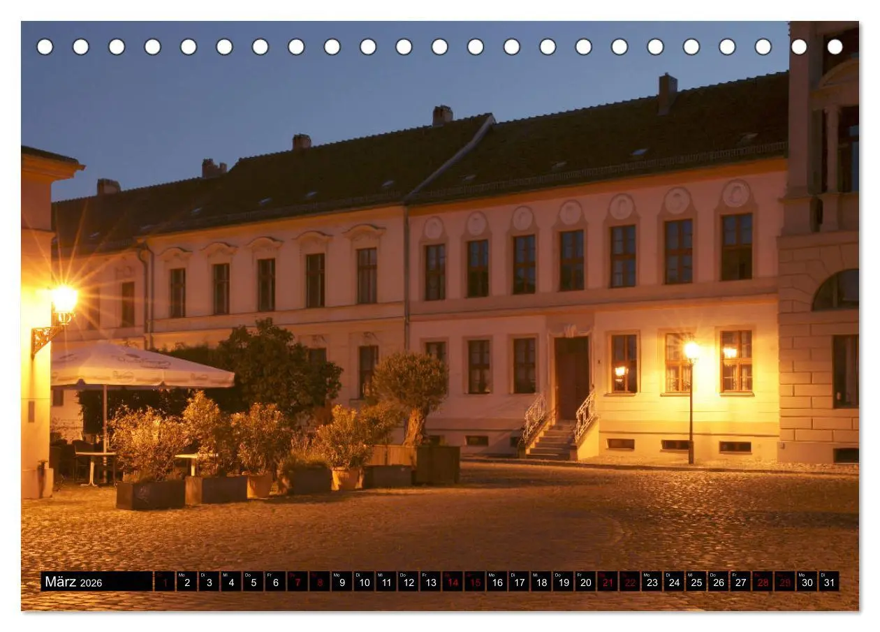 Bild: 9783457682463 | Potsdam zwischen Nacht und blauer Stunde (Tischkalender 2026 DIN A5...