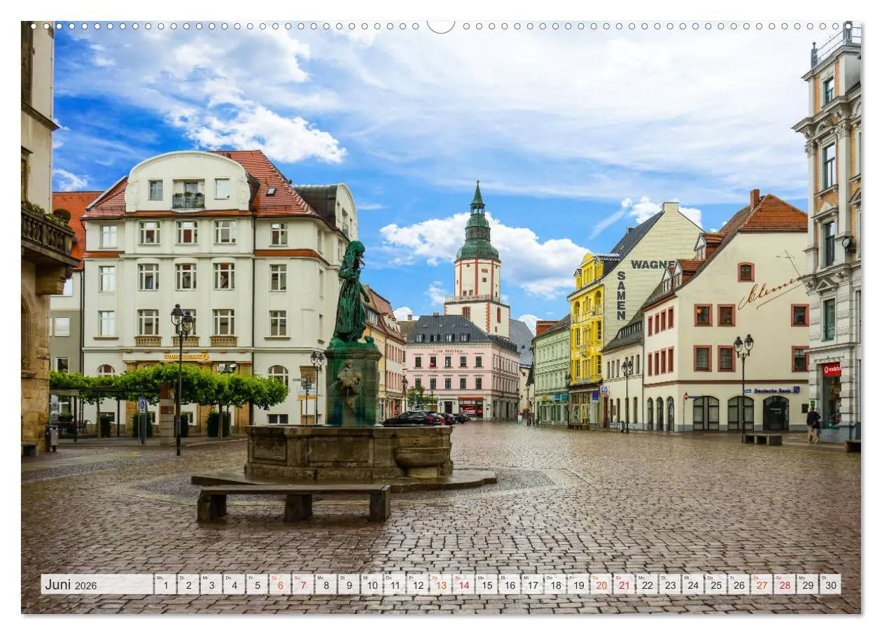 Bild: 9783457822463 | Döbeln Impressionen (Wandkalender 2026 DIN A2 quer), CALVENDO...