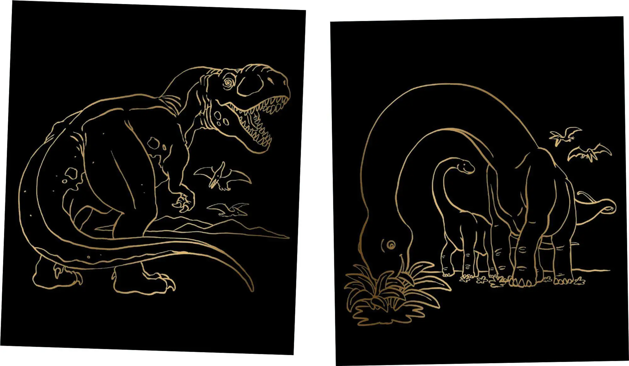 Bild: 9783649672463 | Metallic-Malen | Mit 4 Metallic-Buntstiften (T-Rex World) | Frey