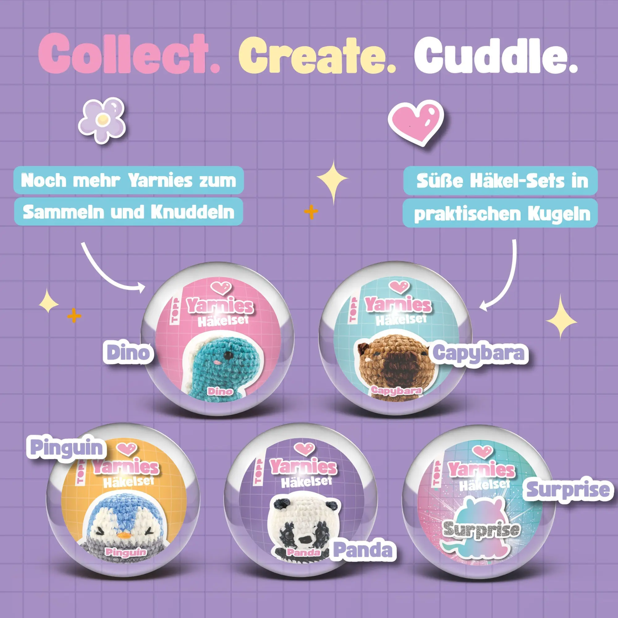 Bild: 9783735872463 | Yarnies - Collect. Create. Cuddle. | Jennifer Kusserow | Taschenbuch