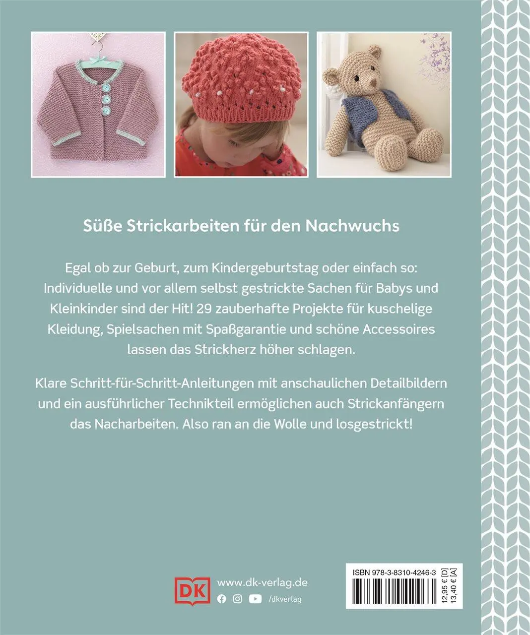 Rückseite: 9783831042463 | Ich strick dir was! | DK Verlag | Taschenbuch | Paperback | 160 S.