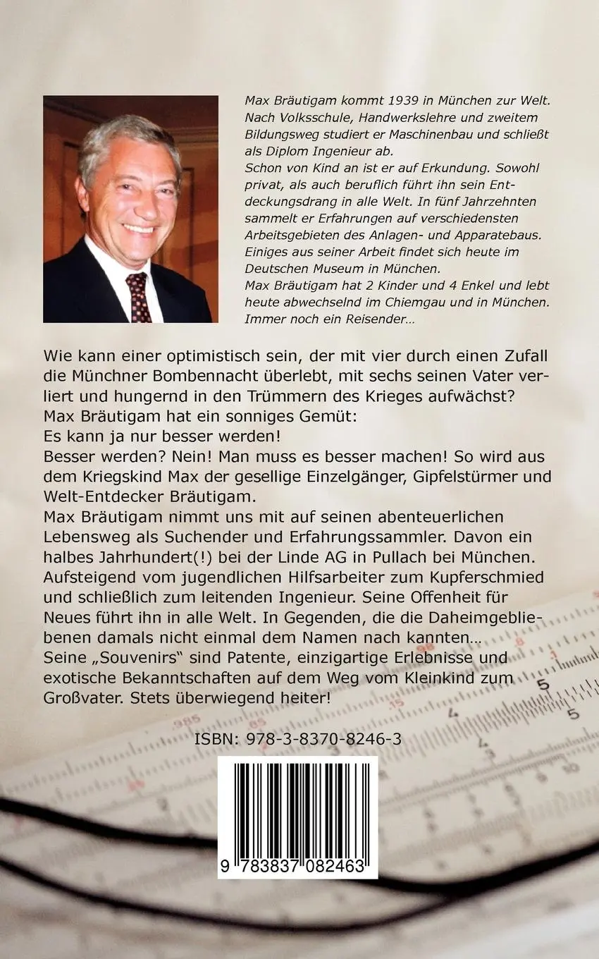 Rückseite: 9783837082463 | Es war überwiegend heiter | Max Bräutigam | Taschenbuch | 256 S.