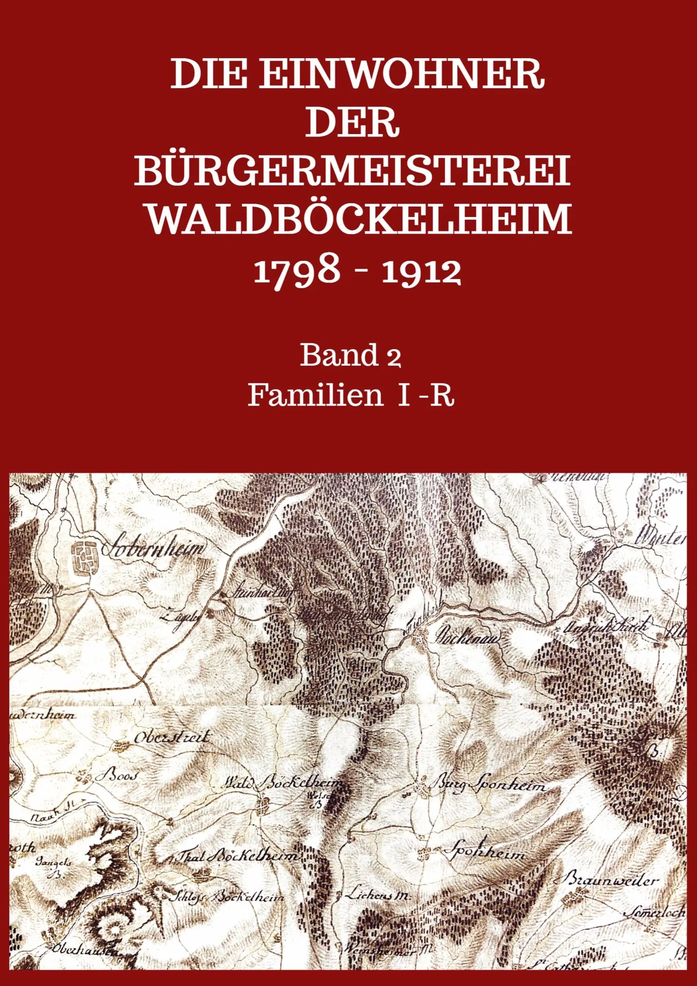 Cover: 9789403832463 | Die Einwohner der Bürgermeisterei Waldböckelheim 1798 - 1912 | Boos