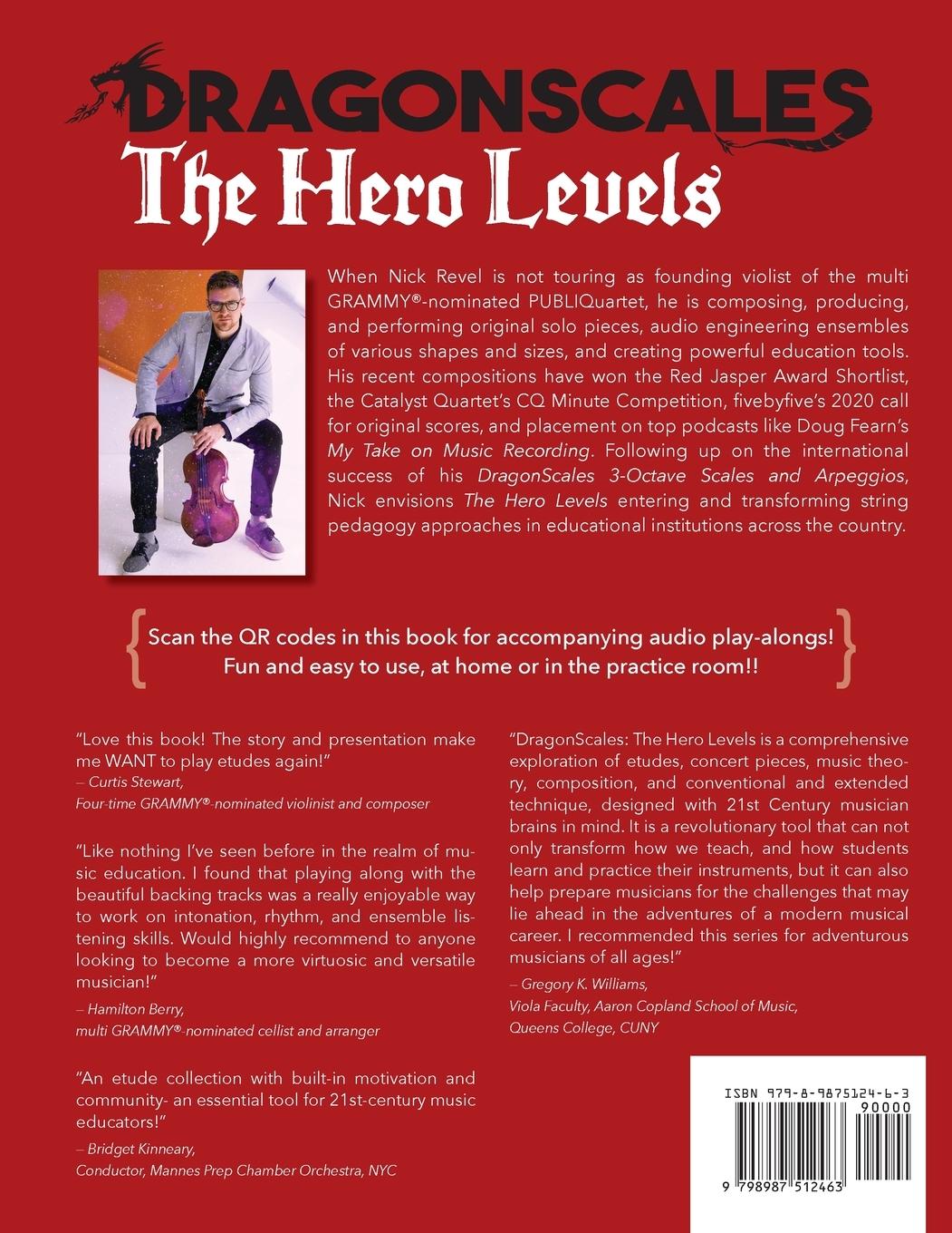 Rückseite: 9798987512463 | DragonScales, The Hero Levels, Viola Legend | Nicholas Revel | Buch