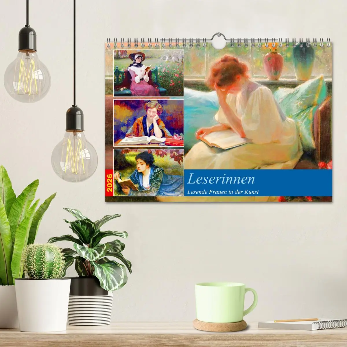 Bild: 9783457362563 | Leserinnen (Wandkalender 2026 DIN A4 quer), CALVENDO Monatskalender