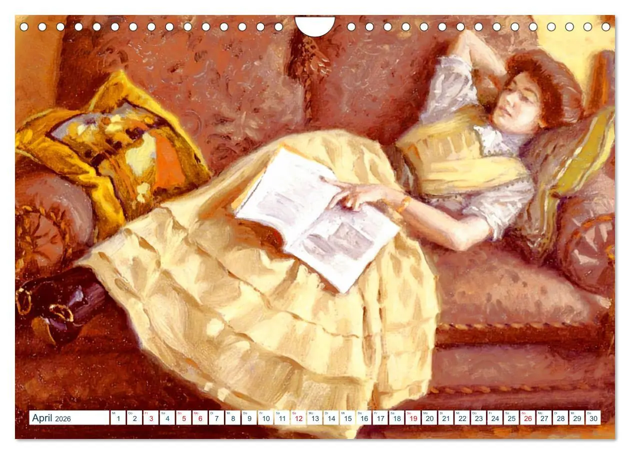 Bild: 9783457362563 | Leserinnen (Wandkalender 2026 DIN A4 quer), CALVENDO Monatskalender