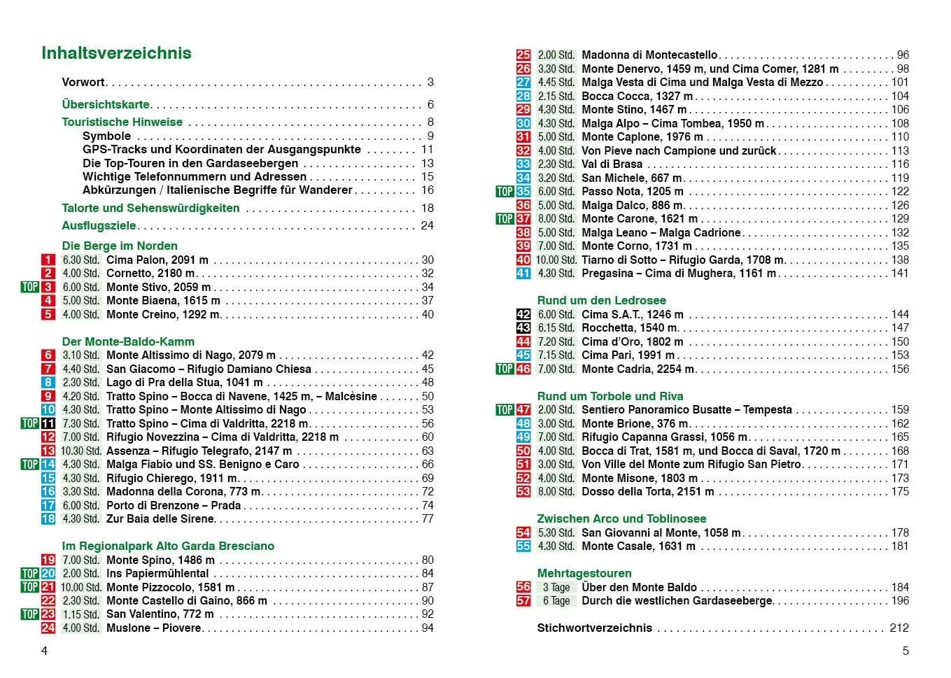 Bild: 9783763342563 | Gardaseeberge | Heinrich Bauregger | Taschenbuch | Rother Wanderführer