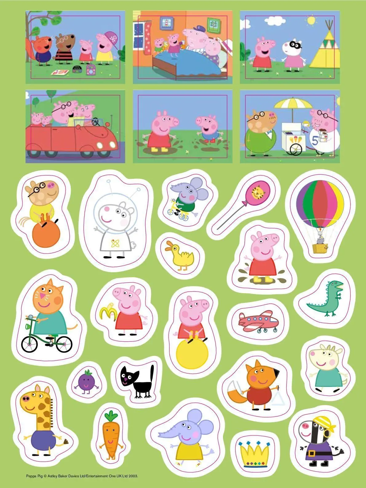 Bild: 9783849952563 | Peppa Pig Spaß-Set I Basteln - Rätseln - Stickern | Taschenbuch | 1 S.