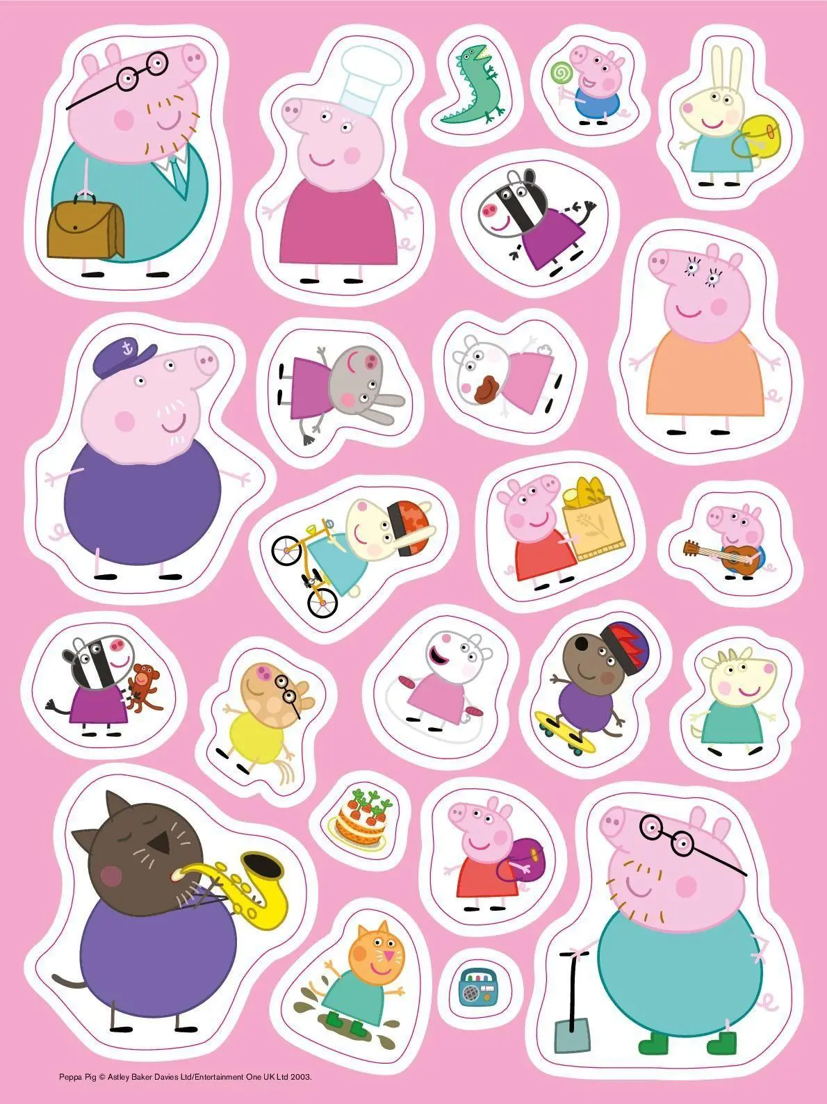 Bild: 9783849952563 | Peppa Pig Spaß-Set I Basteln - Rätseln - Stickern | Taschenbuch | 1 S.