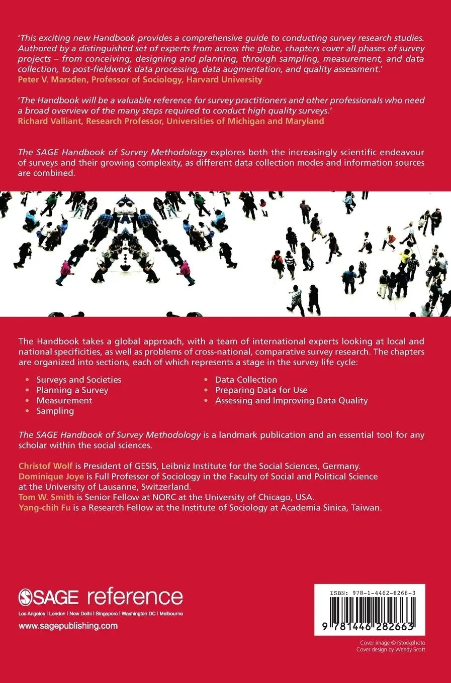 Rückseite: 9781446282663 | The SAGE Handbook of Survey Methodology | Christof Wolf (u. a.) | Buch