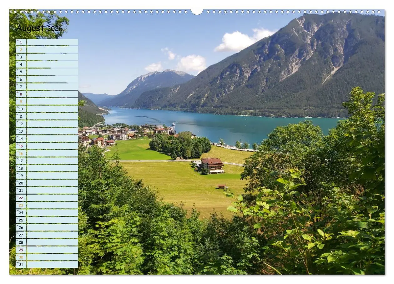 Bild: 9783457592663 | Auszeit am Achensee Tirol (Wandkalender 2026 DIN A2 quer), CALVENDO...