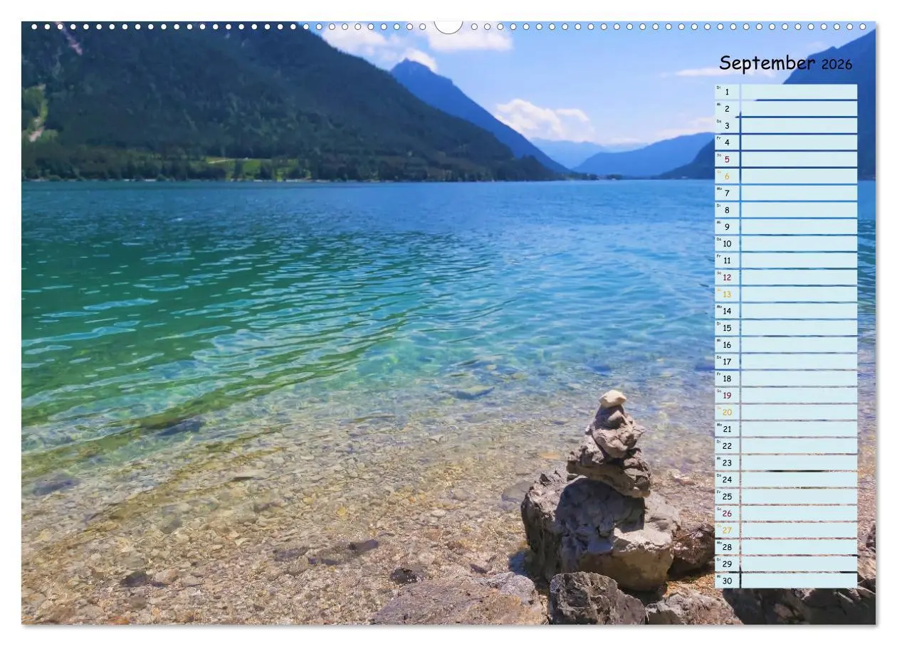 Bild: 9783457592663 | Auszeit am Achensee Tirol (Wandkalender 2026 DIN A2 quer), CALVENDO...