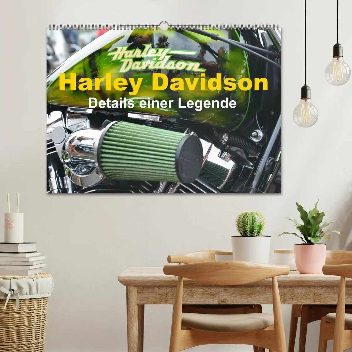 Bild: 9783457972663 | Harley Davidson - Details einer Legende (Wandkalender 2026 DIN A2...