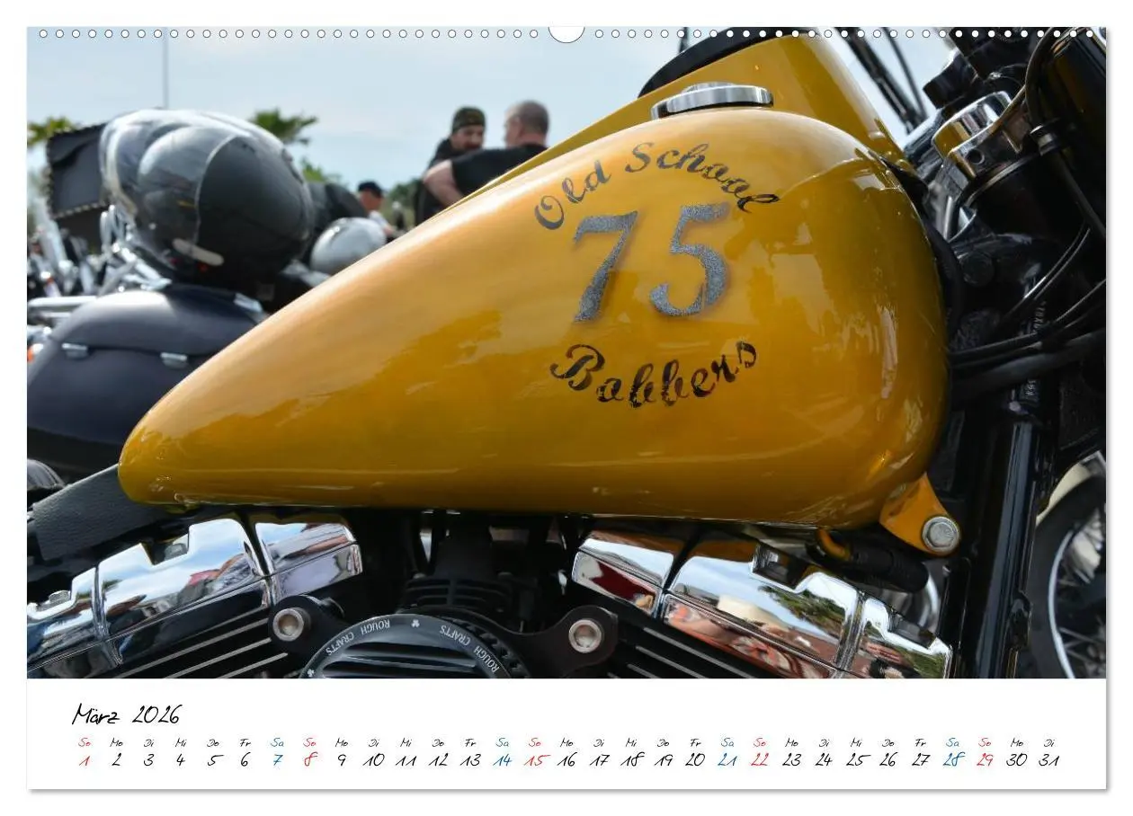 Bild: 9783457972663 | Harley Davidson - Details einer Legende (Wandkalender 2026 DIN A2...