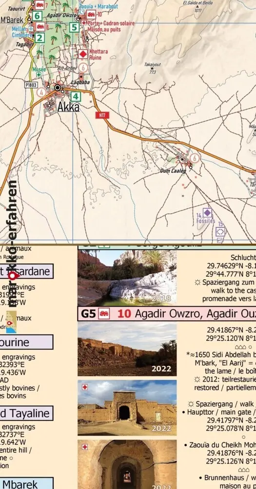 Bild: 9783943752663 | L14: Tata - Akka - Tadakoust - Jbel Bani + GPS-Waypoints | 2 S. | 2023