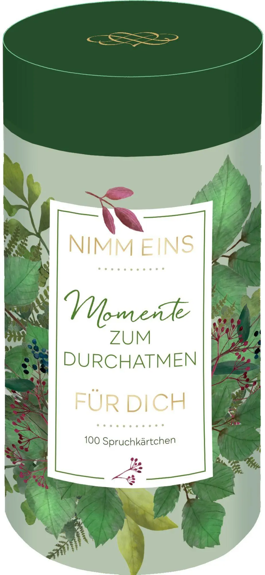 Cover: 4050003972763 | Sprüchedose - Nimm eins! Momente zum Durchatmen für dich | Taschenbuch
