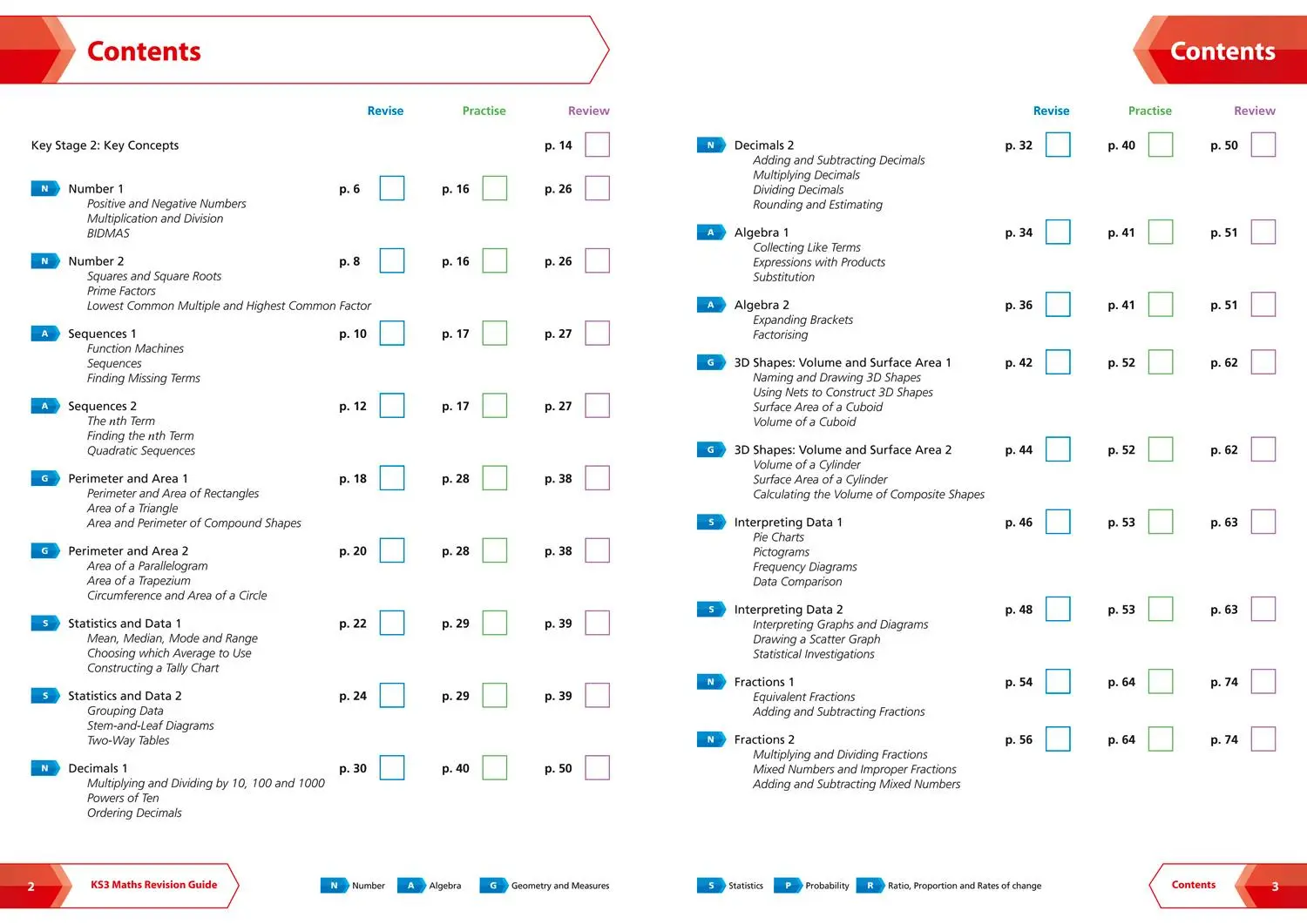 Bild: 9780007562763 | KS3 Maths Foundation Level Revision Guide | Ideal for Years 7, 8 and 9