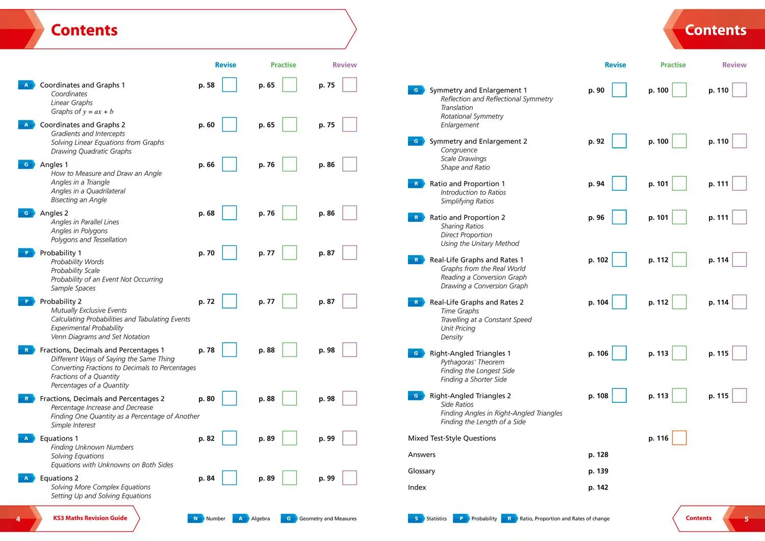 Bild: 9780007562763 | KS3 Maths Foundation Level Revision Guide | Ideal for Years 7, 8 and 9