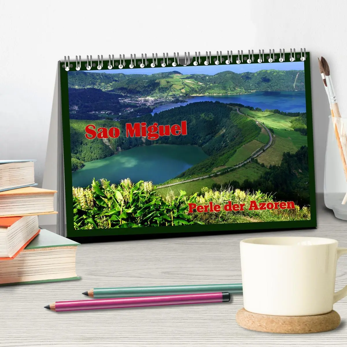 Bild: 9783457412763 | Sao Miguel - Perle der Azoren (Tischkalender 2026 DIN A5 quer),...