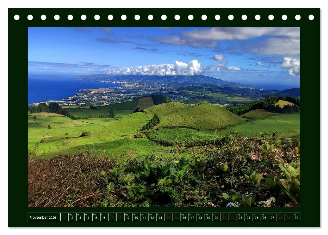 Bild: 9783457412763 | Sao Miguel - Perle der Azoren (Tischkalender 2026 DIN A5 quer),...