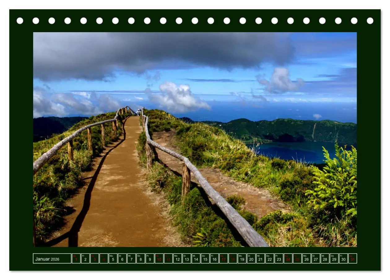 Bild: 9783457412763 | Sao Miguel - Perle der Azoren (Tischkalender 2026 DIN A5 quer),...
