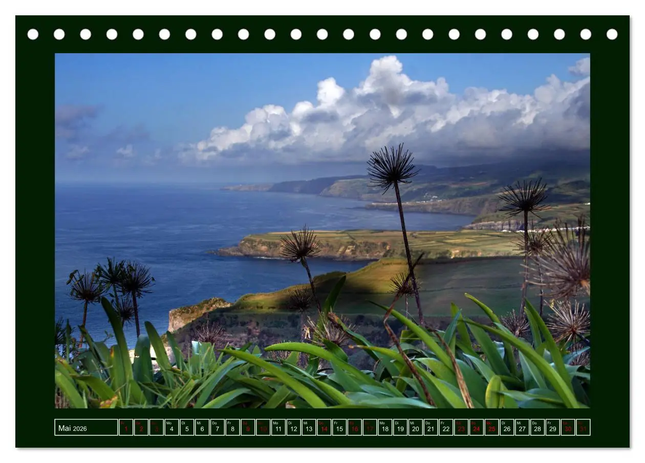 Bild: 9783457412763 | Sao Miguel - Perle der Azoren (Tischkalender 2026 DIN A5 quer),...