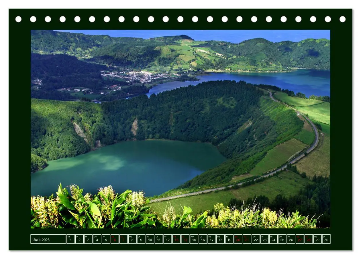 Bild: 9783457412763 | Sao Miguel - Perle der Azoren (Tischkalender 2026 DIN A5 quer),...