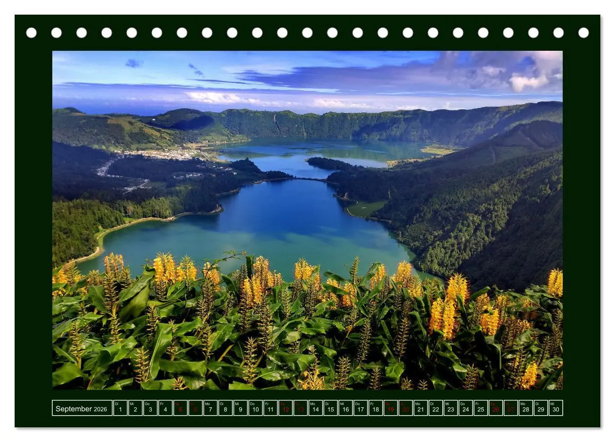Bild: 9783457412763 | Sao Miguel - Perle der Azoren (Tischkalender 2026 DIN A5 quer),...