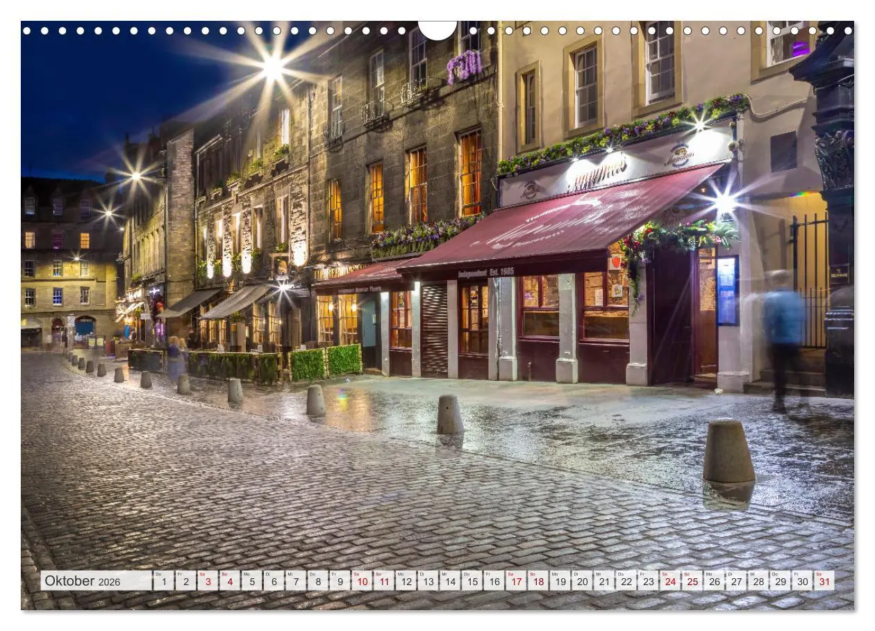 Bild: 9783457582763 | EDINBURGH Impressionen bei Tag und Nacht (Wandkalender 2026 DIN A3...