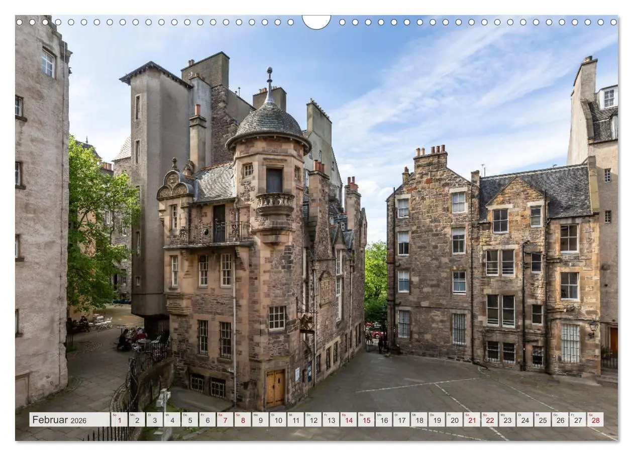 Bild: 9783457582763 | EDINBURGH Impressionen bei Tag und Nacht (Wandkalender 2026 DIN A3...