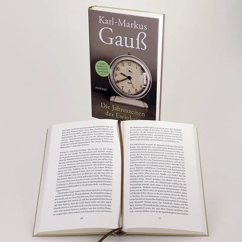 Bild: 9783552072763 | Die Jahreszeiten der Ewigkeit | Journal | Karl-Markus Gauß | Buch