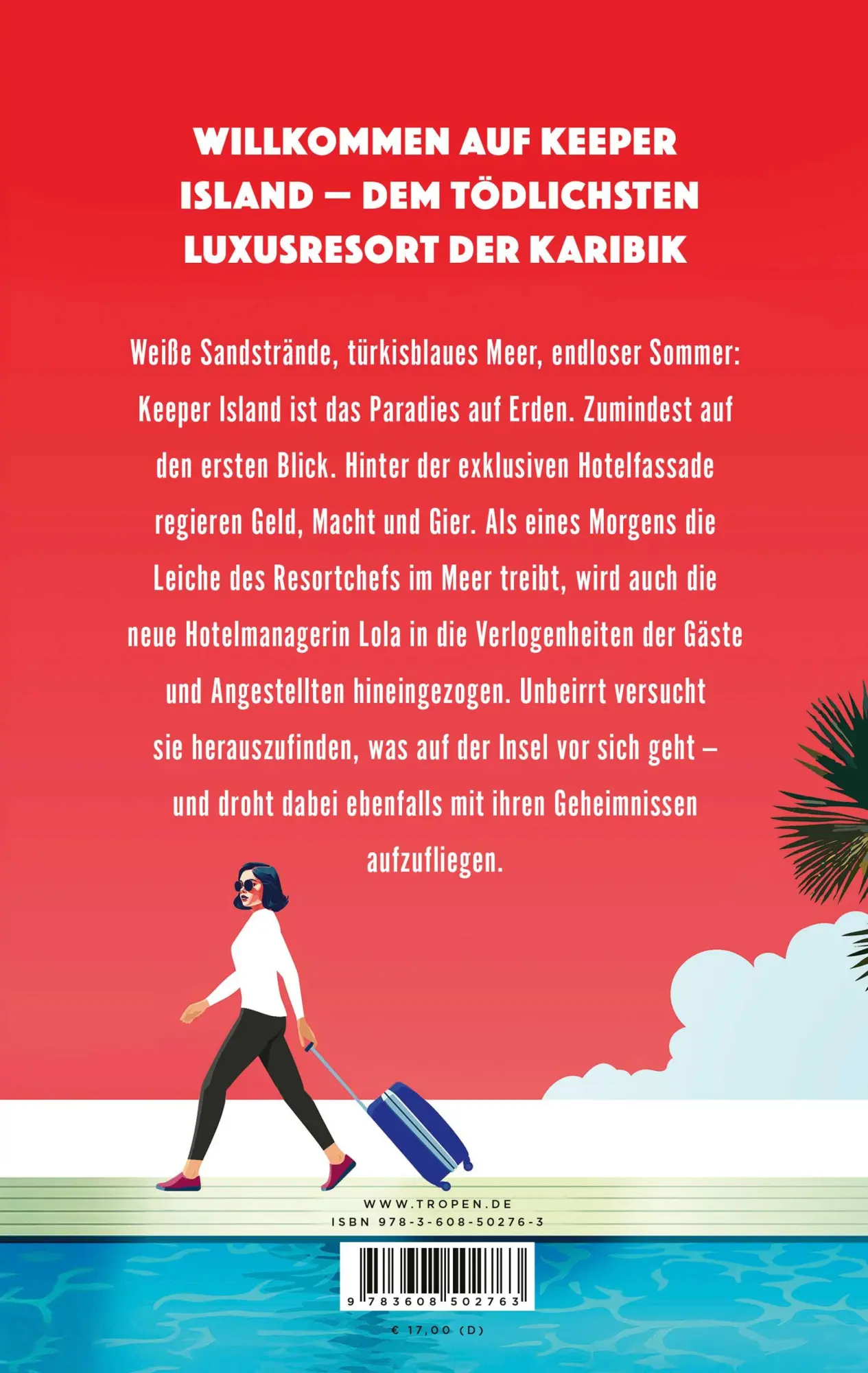 Rückseite: 9783608502763 | The Island - Auf der Flucht | Thriller | Nicola Martin | Taschenbuch
