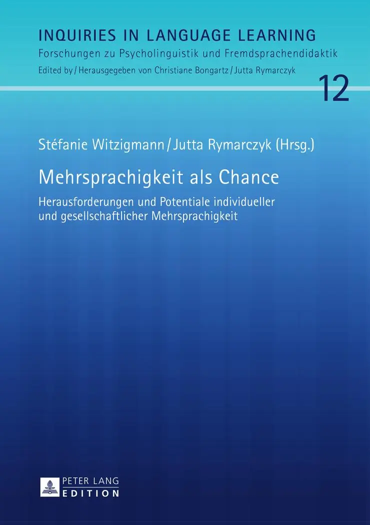 Cover: 9783631652763 | Mehrsprachigkeit als Chance | Jutta Rymarczyk (u. a.) | Buch | Deutsch
