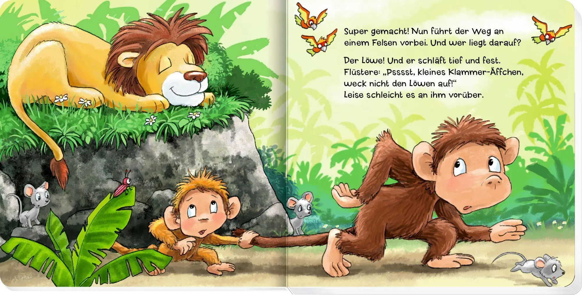 Bild: 9783649642763 | Trau dich, kleines Klammer-Äffchen! | Ein Mitmachbuch | Annette Langen