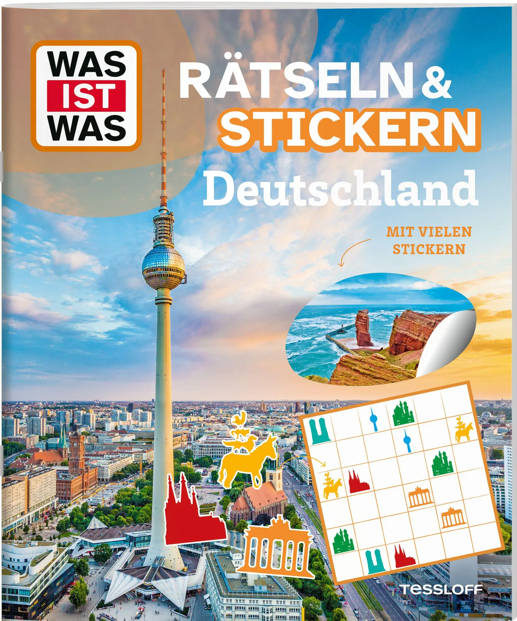 Cover: 9783788622763 | WAS IST WAS Rätseln und Stickern: Deutschland | KG | Broschüre | 24 S.