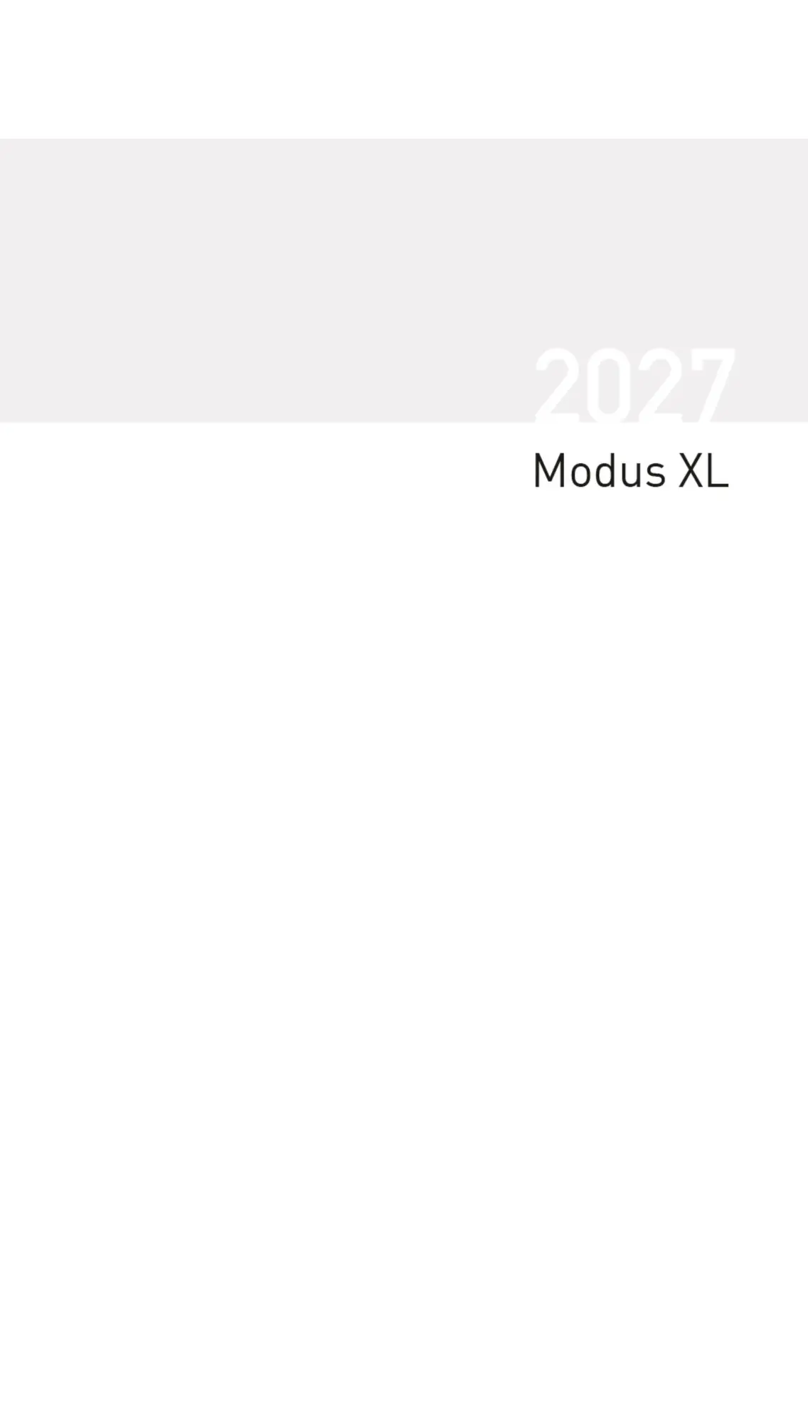 Cover: 9783819302763 | Taschenkalender Modus XL geheftet Einlage 2027 | Korsch Verlag | 2027