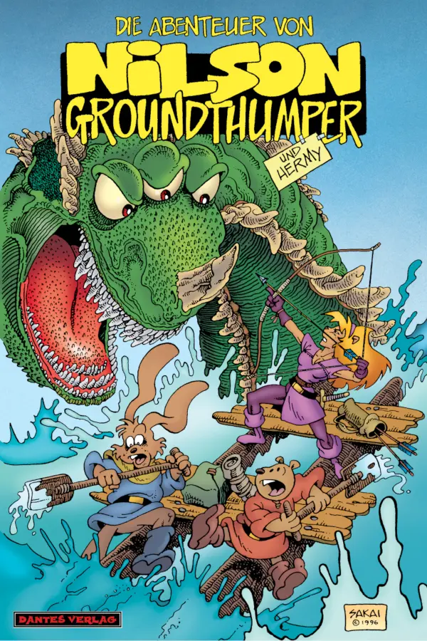Cover: 9783946952763 | Die Abenteuer von Nilson Groundthumper und Hermy (lim. HC) | Sakai