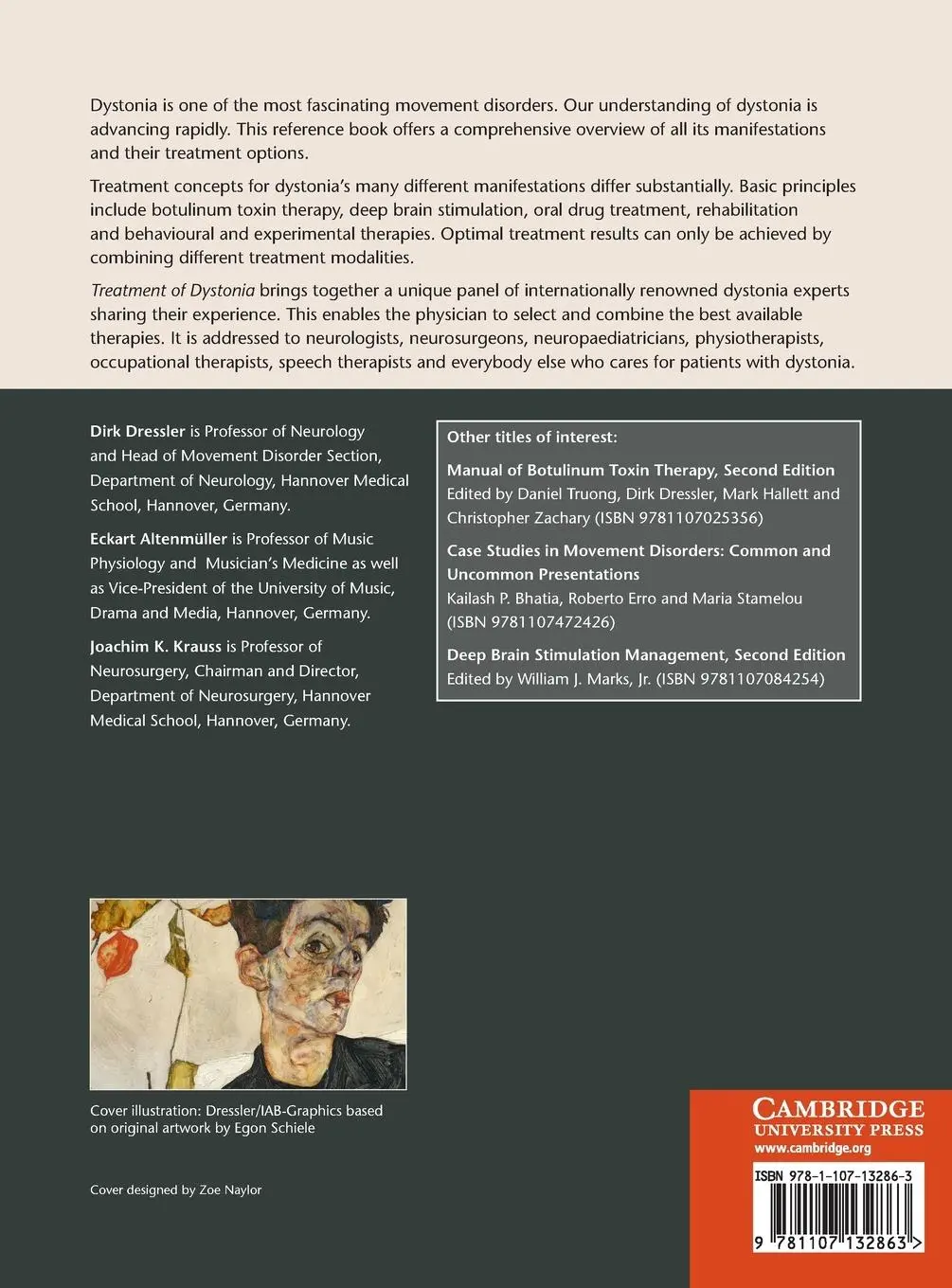 Rückseite: 9781107132863 | Treatment of Dystonia | Dirk Dressler (u. a.) | Buch | Englisch | 2018