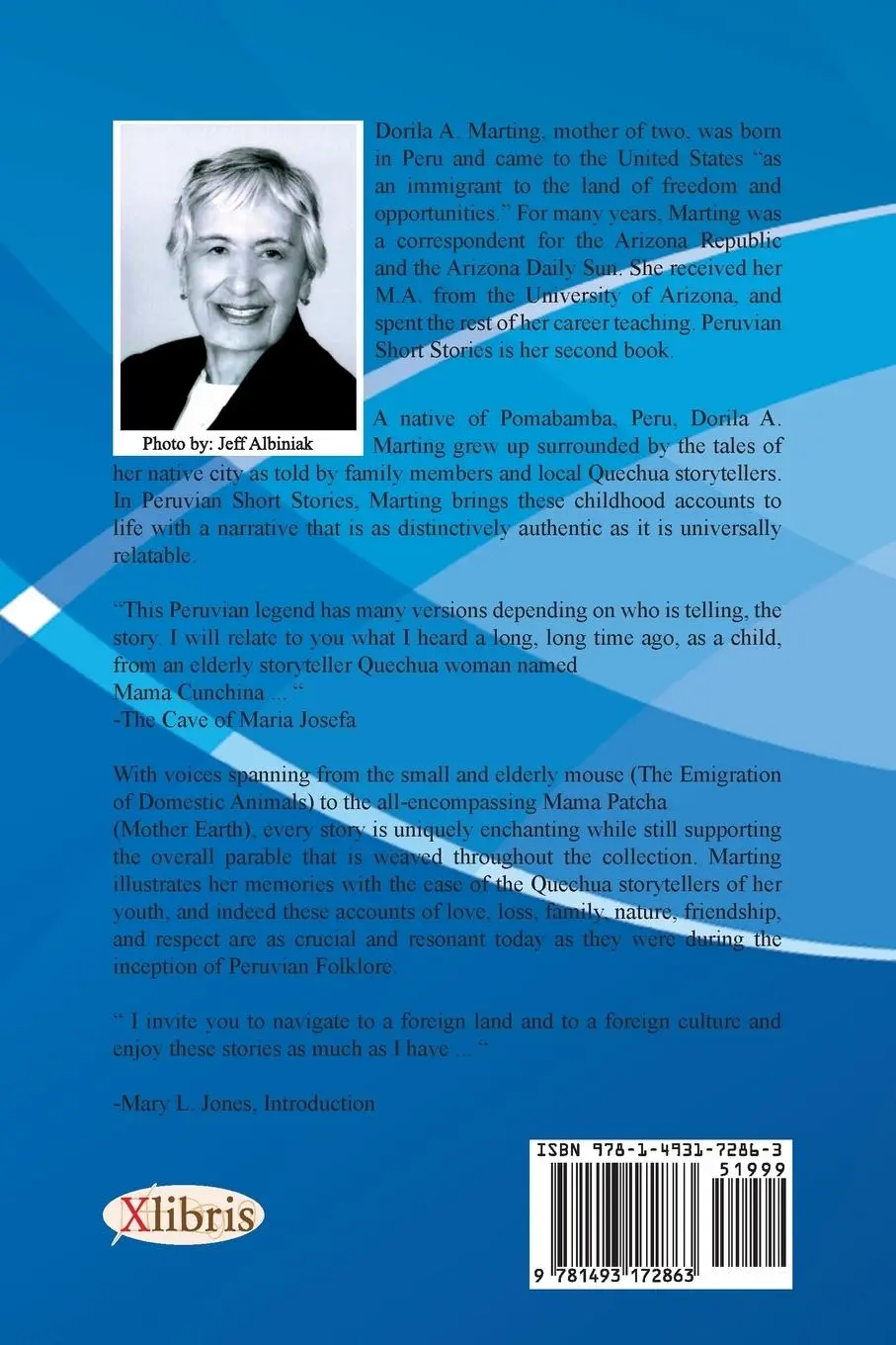 Rückseite: 9781493172863 | Peruvian Short Stories | Dorila A. Marting | Taschenbuch | Englisch