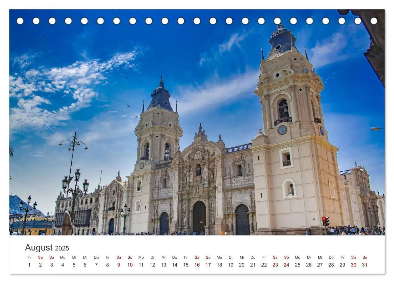 Bild: 9783435002863 | Peru - Das einzigartige Land der Inkas. (Tischkalender 2025 DIN A5...