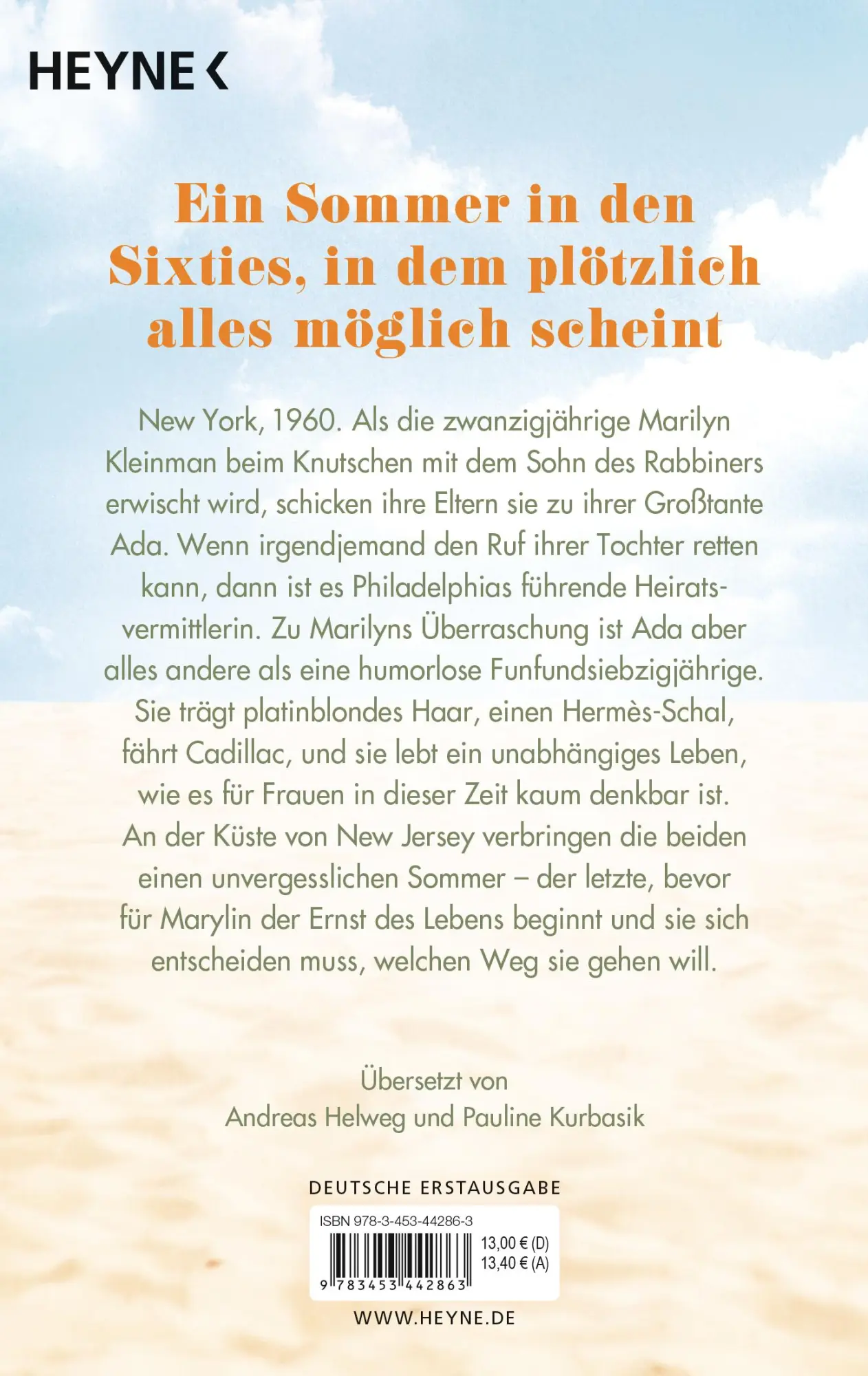 Bild: 9783453442863 | Sommer fängt mit Freiheit an | Roman | Sara Goodman Confino | Buch